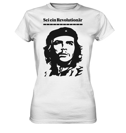 DDR Ostalgie Shirt Mädels • SEI EIN REVOLUTIONÄR - CHE GUEVARA (DDR ORIGINAL-PLAKAT)