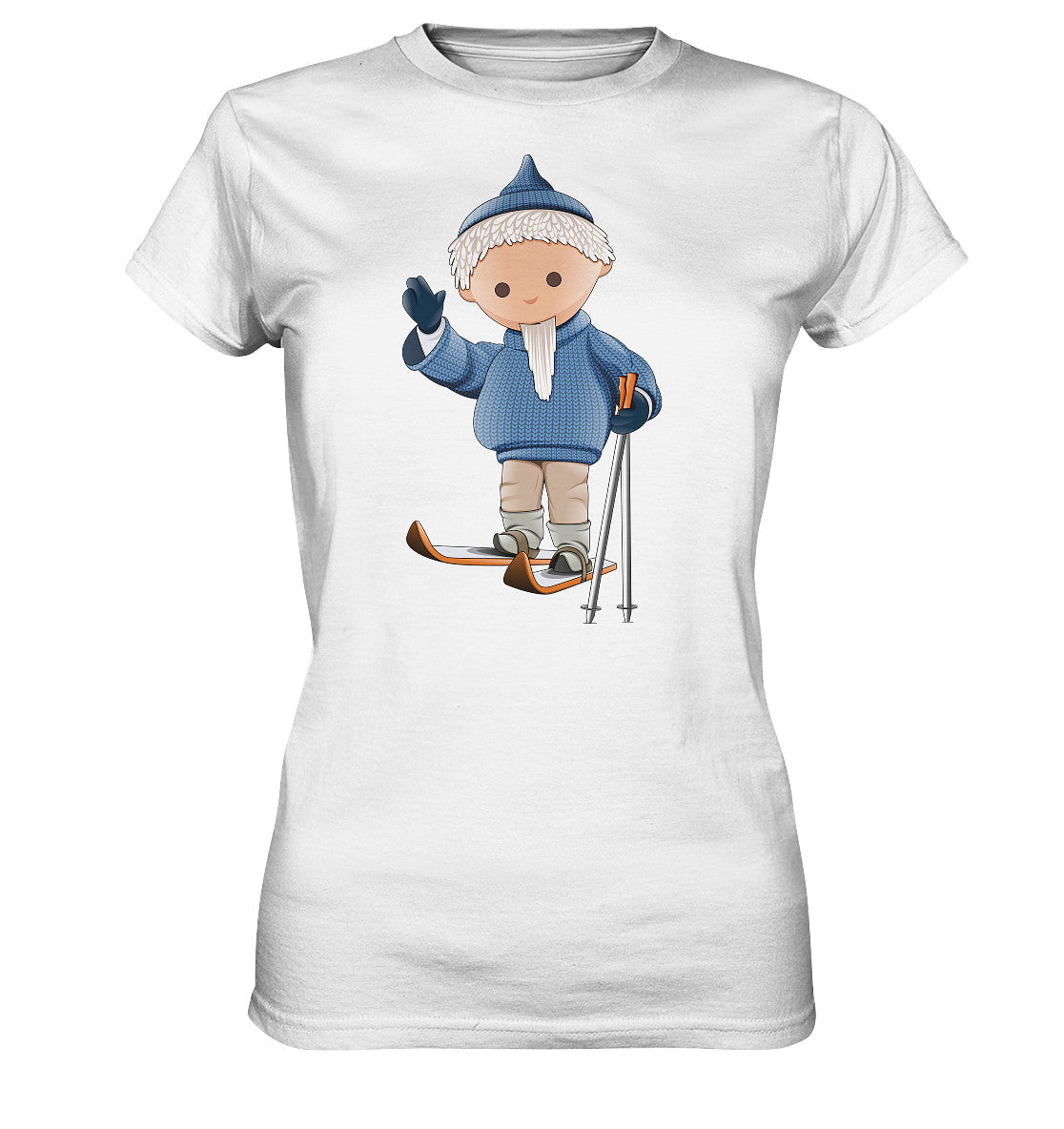 DDR Ostalgie Shirt Mädels • UNSER SANDMÄNNCHEN - AUF SKIERN (PU 422)