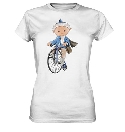 DDR Ostalgie Shirt Mädels • UNSER SANDMÄNNCHEN - AUF DEM HOCHRAD - BLAU (PU-97, 1969)