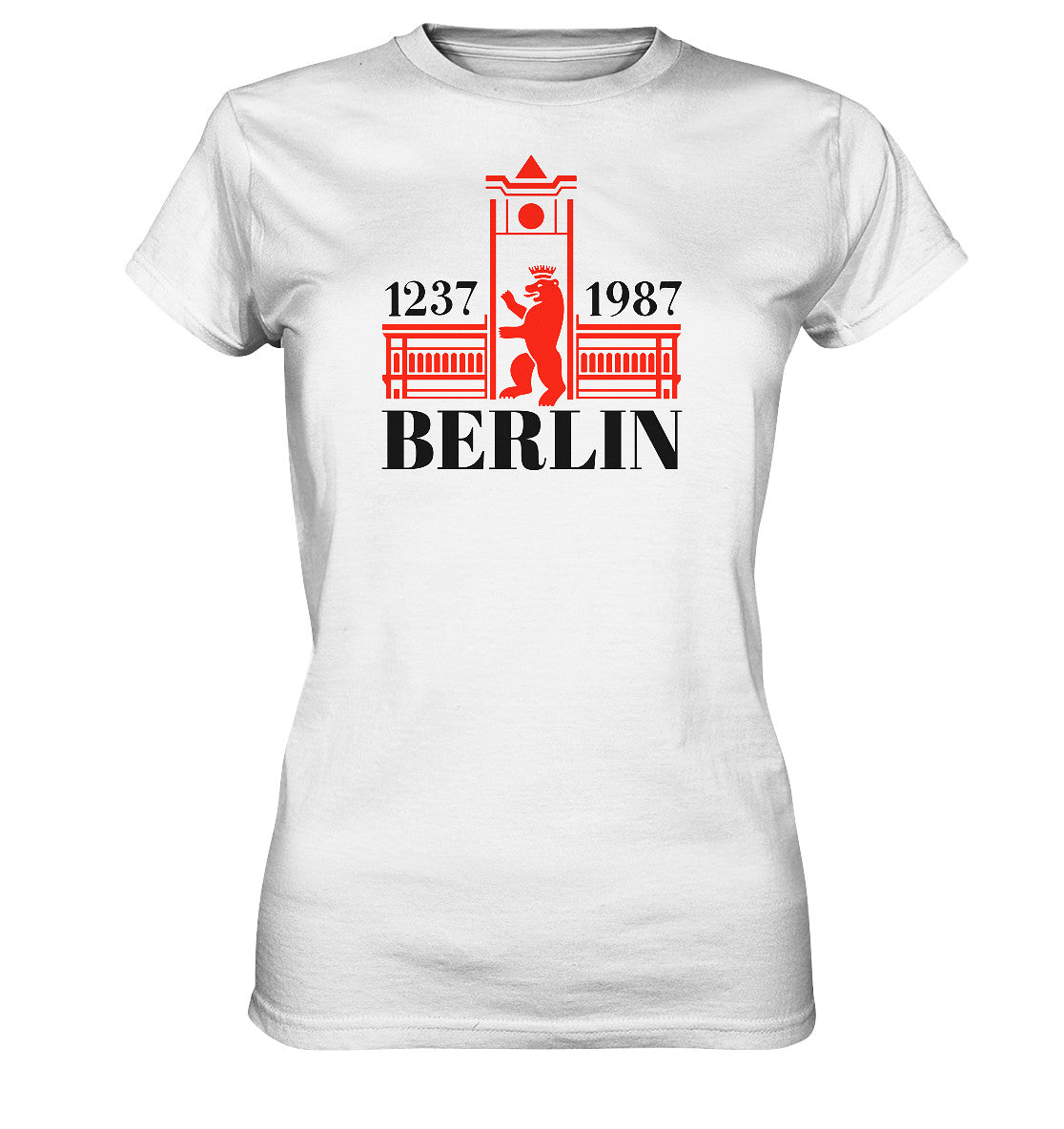 DDR Ostalgie Shirt Mädels • BERLIN 1237-1987