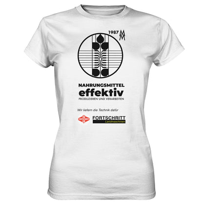 DDR Ostalgie Shirt Mädels • FORTSCHRITT LANDMASCHINEN - MESSE LEIPZIG 1987