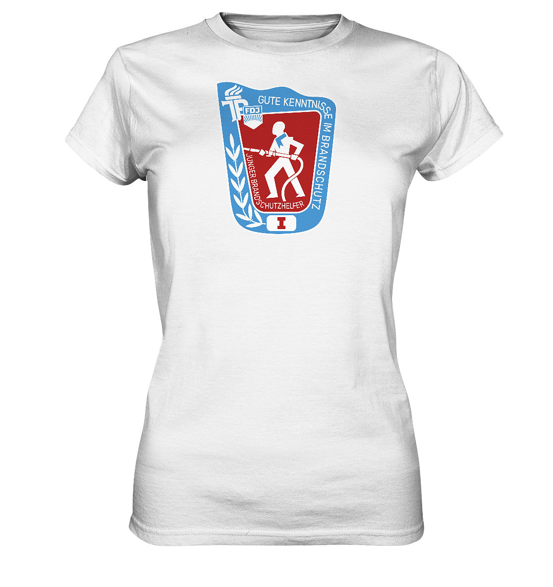 DDR Ostalgie Shirt Mädels • JUNGER BRANDSCHUTZHELFER