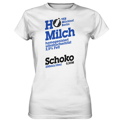 DDR Ostalgie Shirt Mädels • VEB MILCHHOF BERLIN