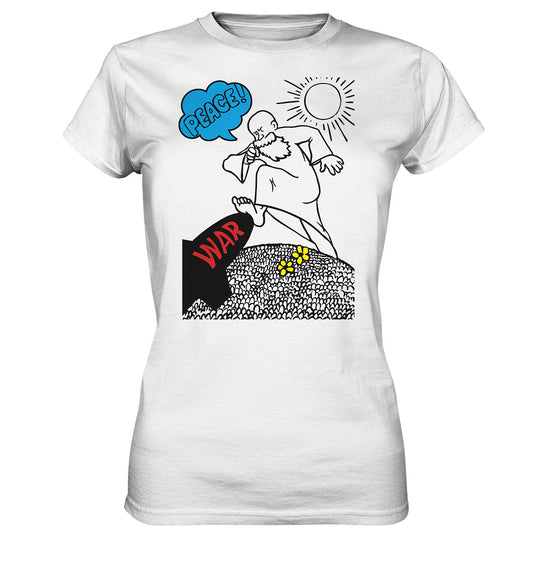DDR Ostalgie Shirt Mädels • PEACE & WAR (ORIGINAL DDR-PLAKAT)