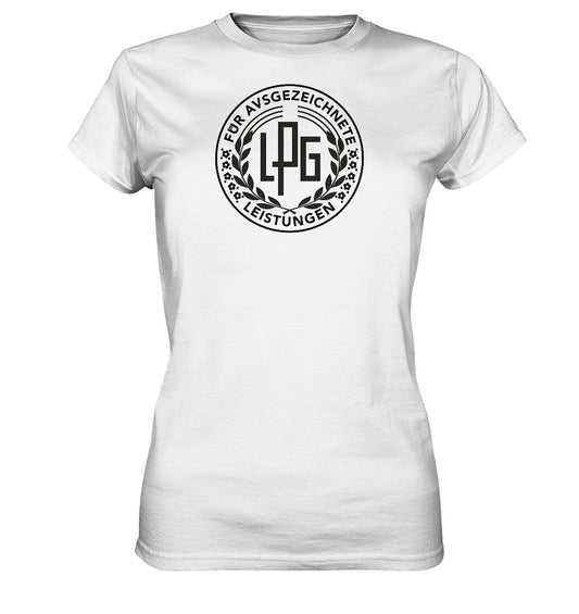 DDR Ostalgie Shirt Mädels • LPG - ORDEN FÜR AUSGEZEICHNETE LEISTUNGEN - hell