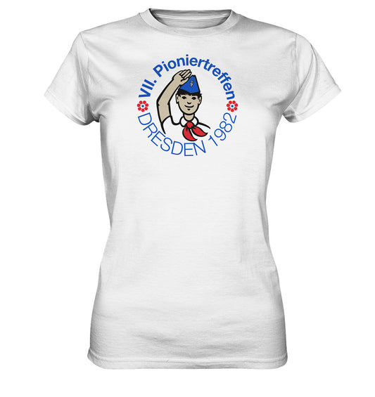 DDR Ostalgie Shirt Mädels • 7. PIONIERTREFFEN - DRESDEN 1982