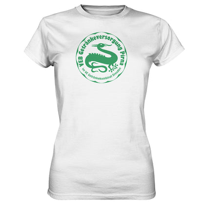 DDR Ostalgie Shirt Mädels • VEB GETRÄNKEVERSORGUNG PIRNA, KOMBINAT DRESDEN