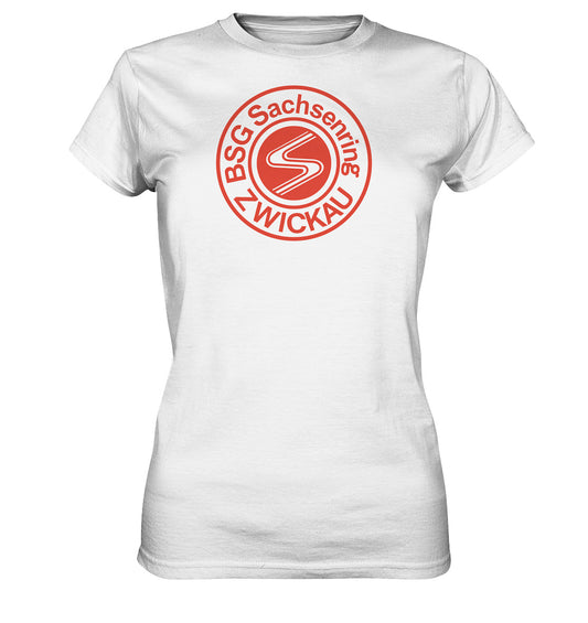 DDR Ostalgie Shirt Mädels • SACHSENRING ZWICKAU - hell