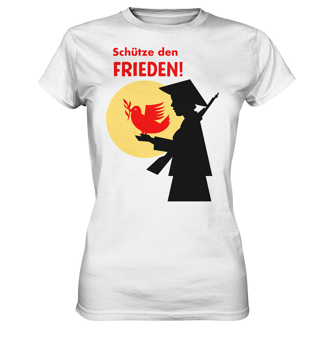 DDR Ostalgie Shirt Mädels • SCHÜTZE DEN FRIEDEN! SOLIDARITÄT MIT VIETNAM