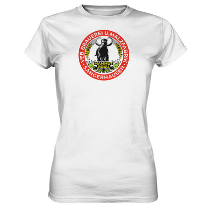 DDR Ostalgie Shirt Mädels • VEB BRAUEREI SANGERHAUSEN - MAMMUT BRÄU