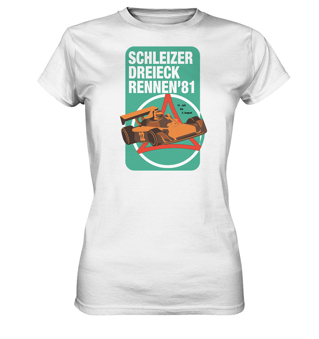 DDR Ostalgie Shirt Mädels • SCHLEIZER DREIECK-RENNEN 1981