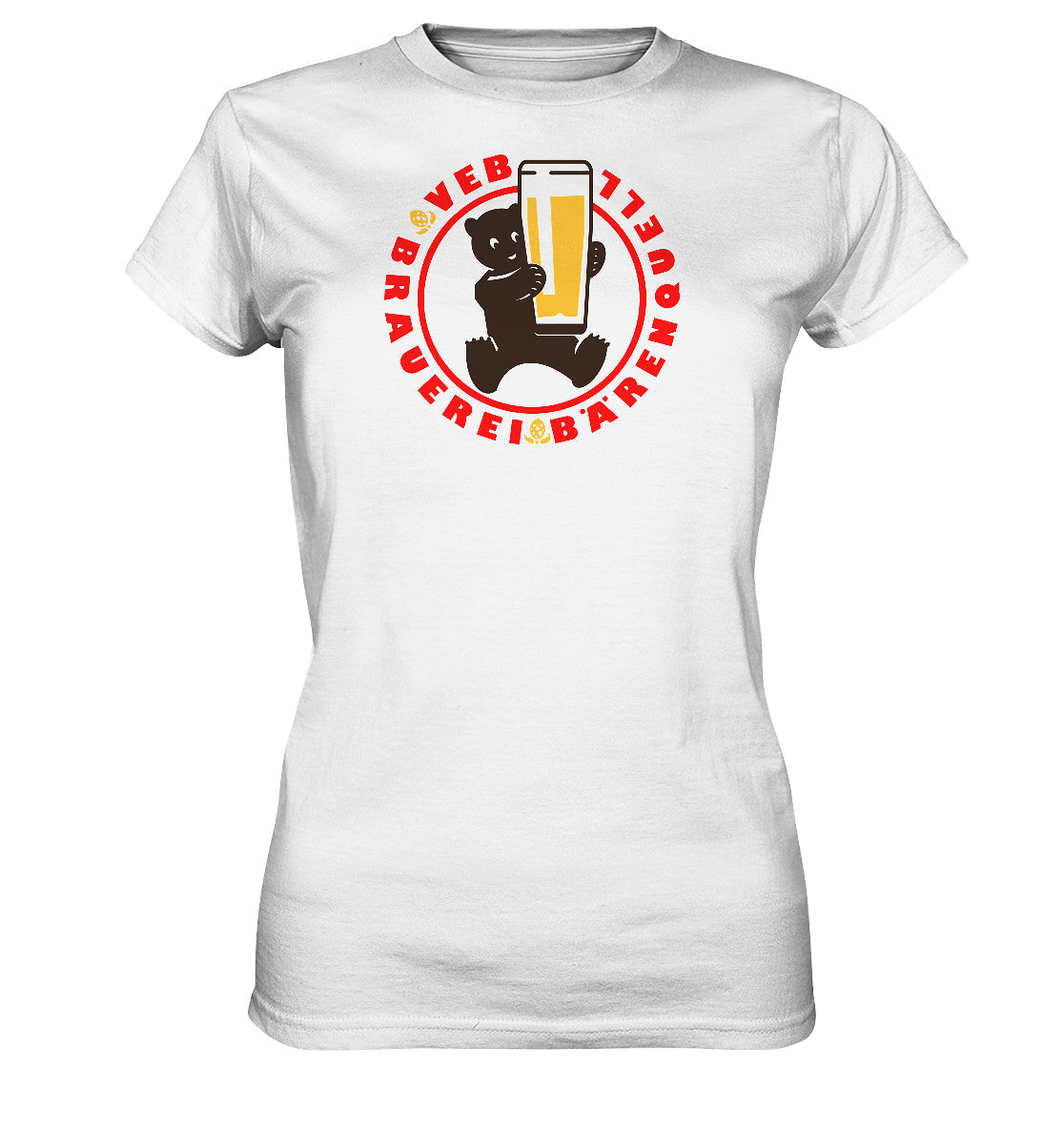 DDR Ostalgie Shirt Mädels • VEB BÄRENQUELL BERLIN BRAUEREI