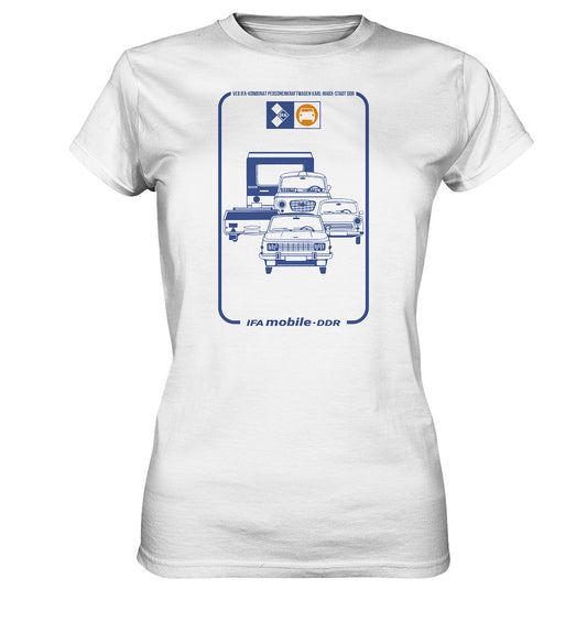 DDR Ostalgie Shirt Mädels • VEB IFA-KOMBINAT PKW KARL-MARX-STADT