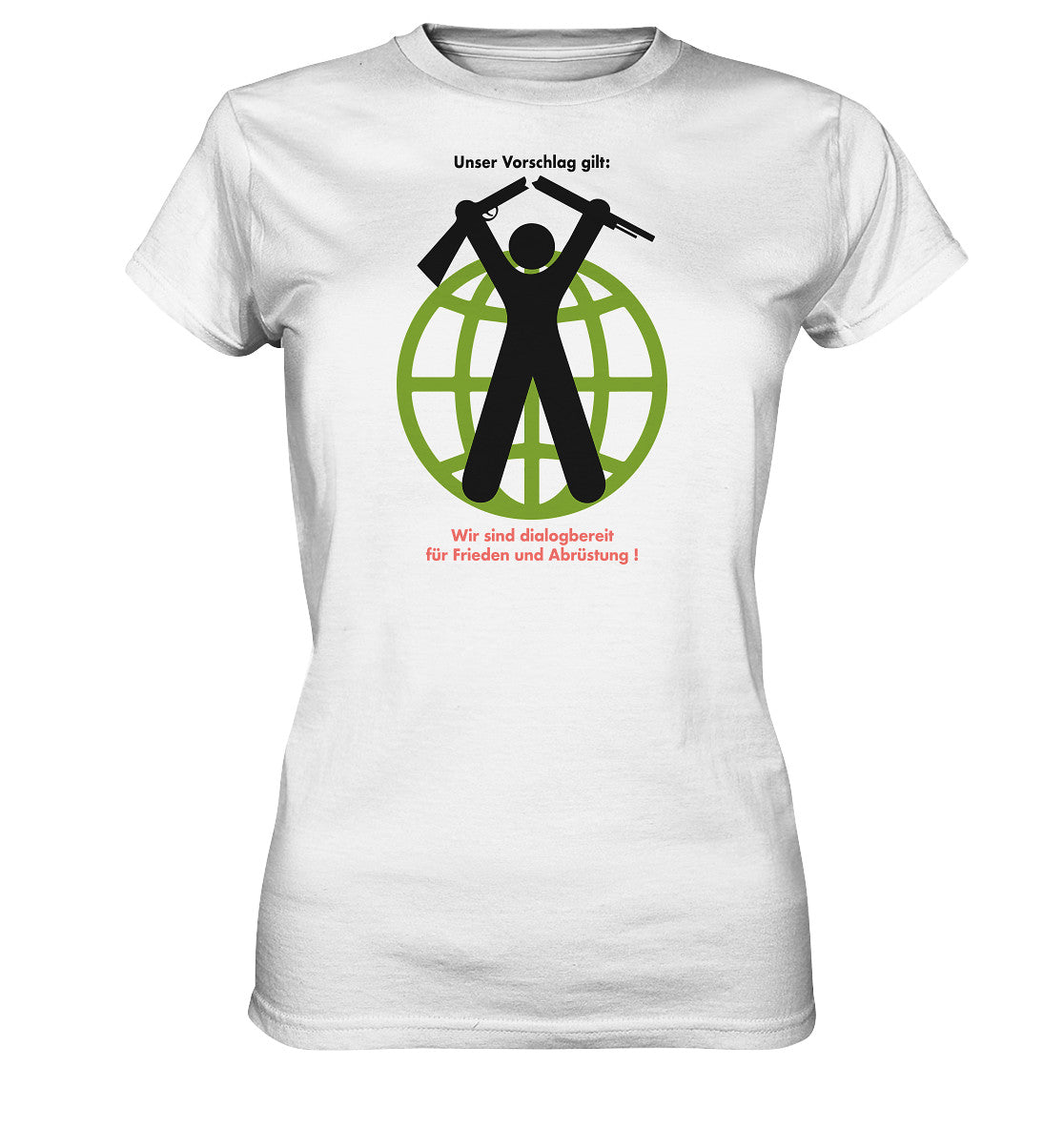 DDR Ostalgie Shirt Mädels • FRIEDEN UND ABRÜSTUNG