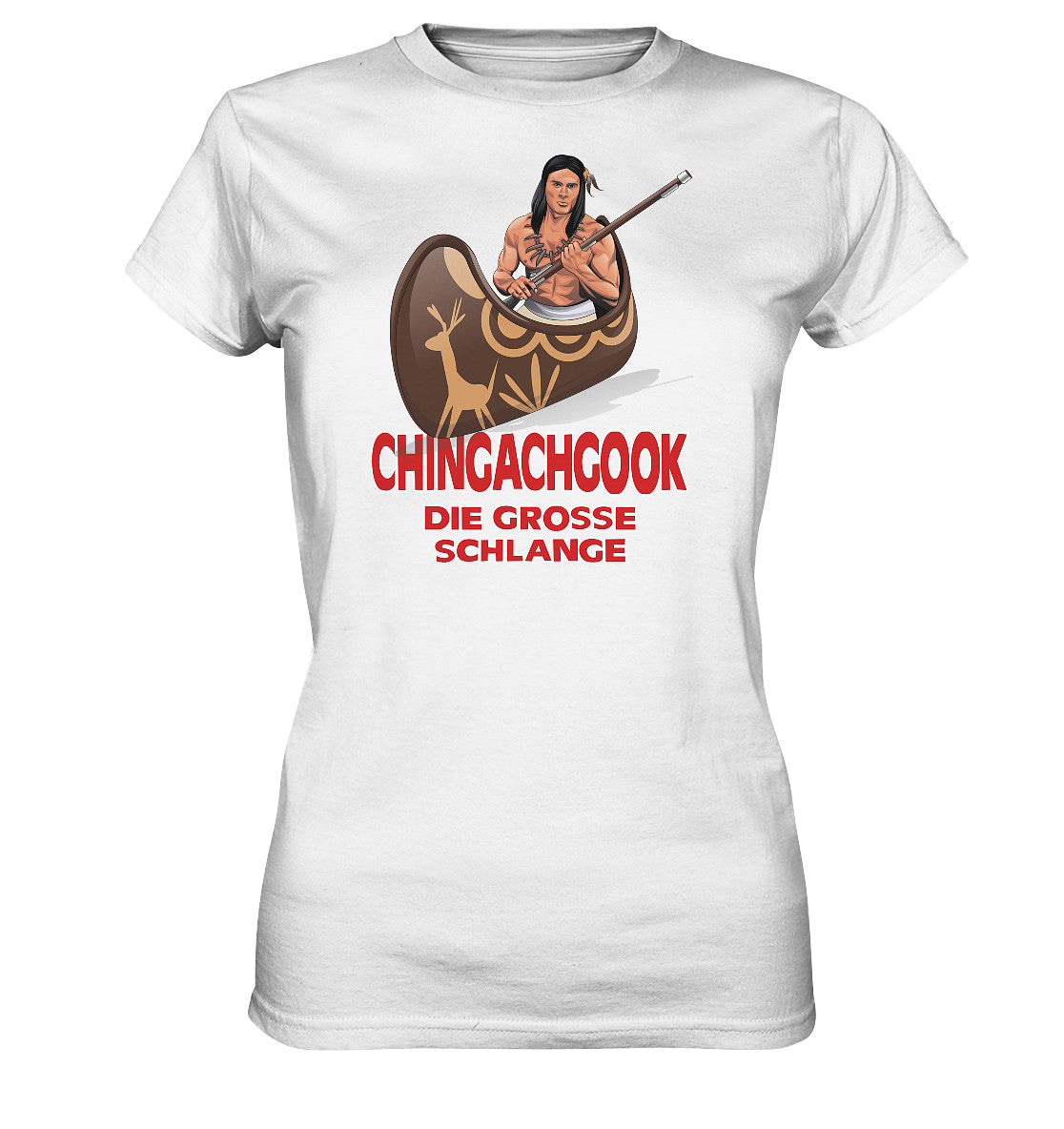 DDR Ostalgie Shirt Mädels • CHINGACHGOOK, DIE GROSSE SCHLANGE
