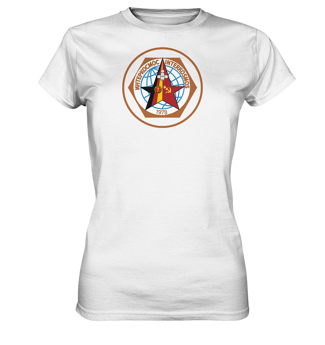 DDR Ostalgie Shirt Mädels • INTERKOSMOS 1978