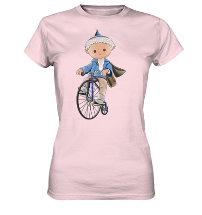 DDR Ostalgie Shirt Mädels • UNSER SANDMÄNNCHEN - AUF DEM HOCHRAD - BLAU (PU-97, 1969)