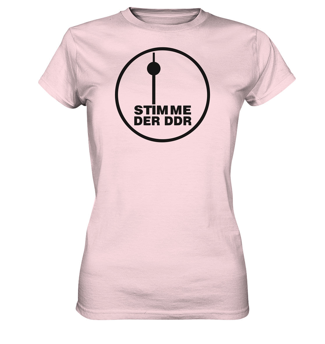 DDR Ostalgie Shirt Mädels •  STIMME DER DDR dunkel
