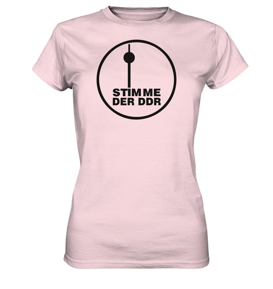 DDR Ostalgie Shirt Mädels •  STIMME DER DDR dunkel