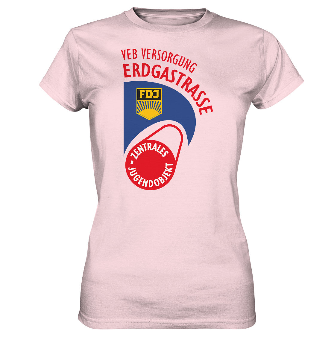 DDR Ostalgie Shirt Mädels • VEB VERSORGUNG ERDGASTRASSE