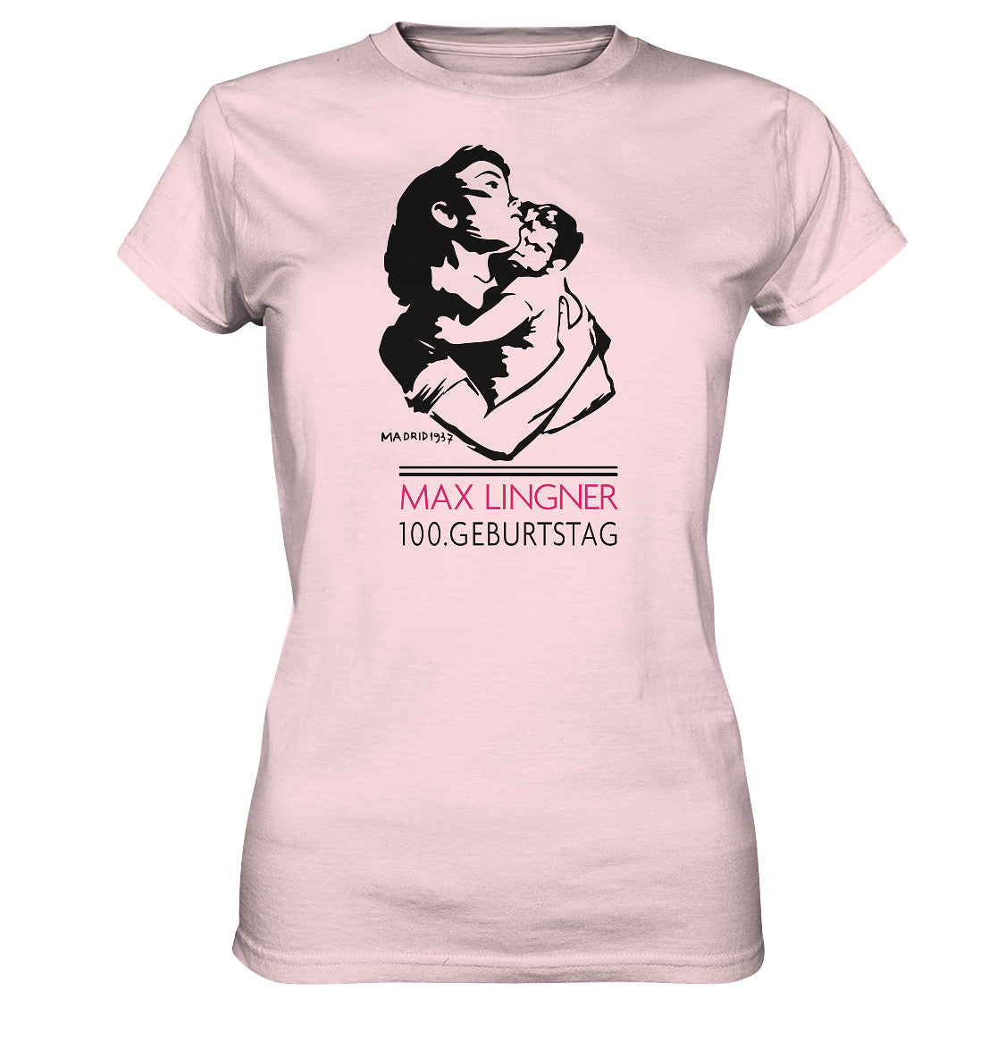 DDR Ostalgie Shirt Mädels • 100. GEBURTSTAG MAX LINGNER