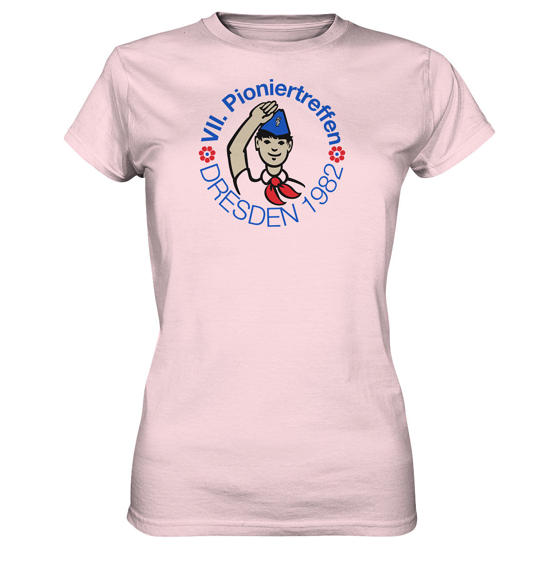DDR Ostalgie Shirt Mädels • 7. PIONIERTREFFEN - DRESDEN 1982