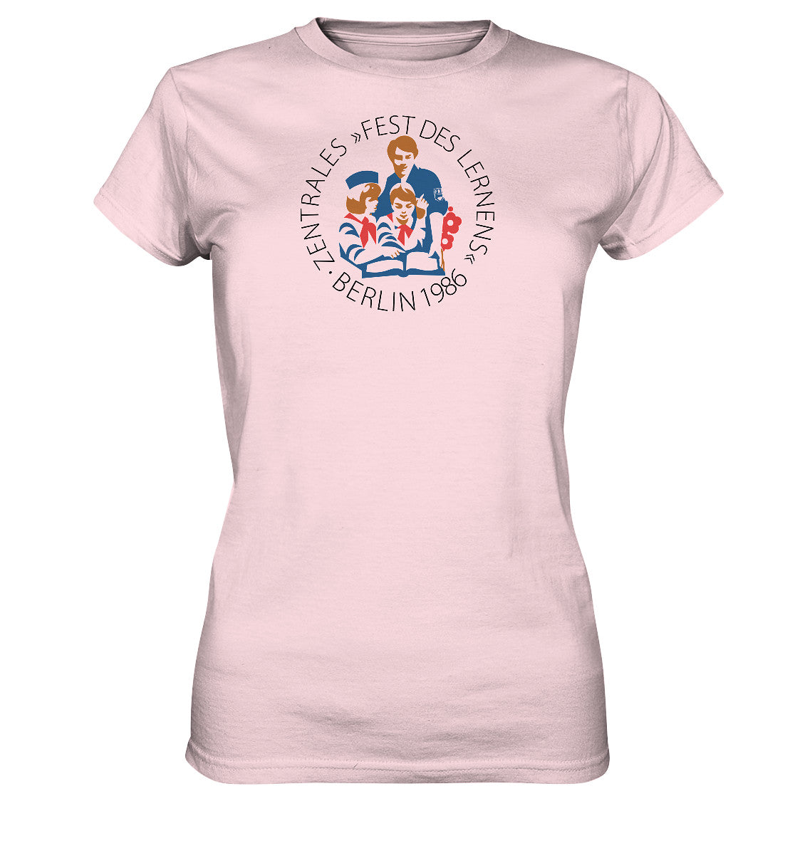 DDR Ostalgie Shirt Mädels • FEST DES LERNENS, BERLIN 1986