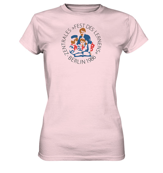 DDR Ostalgie Shirt Mädels • FEST DES LERNENS, BERLIN 1986