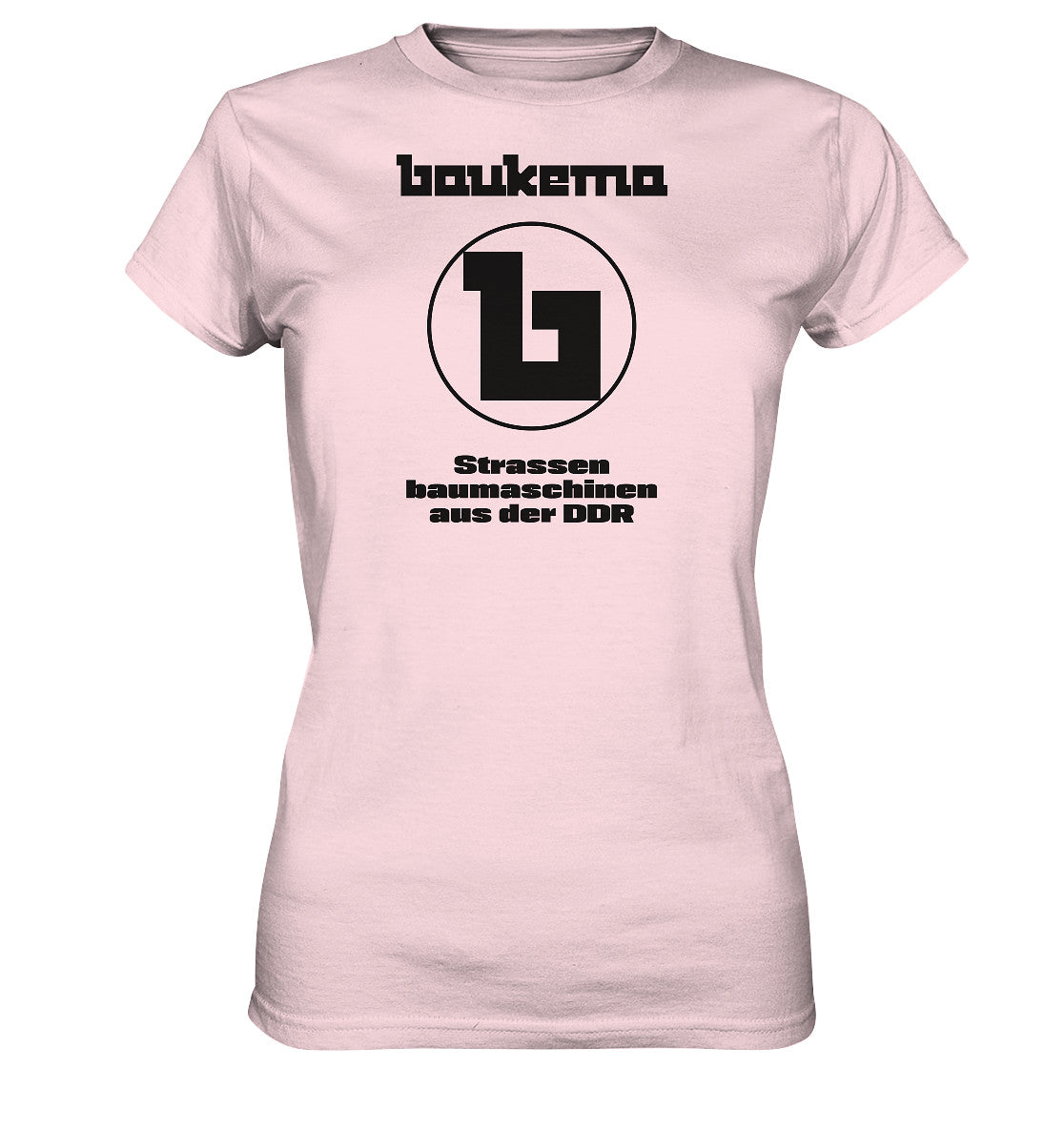 DDR Ostalgie Shirt Mädels • BAUKEMA STRASSENBAUMASCHINEN - hell