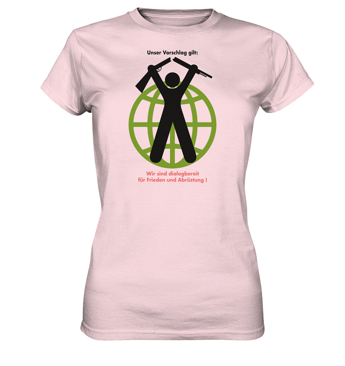 DDR Ostalgie Shirt Mädels • FRIEDEN UND ABRÜSTUNG