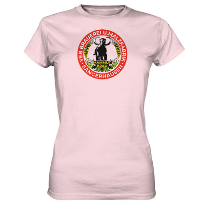 DDR Ostalgie Shirt Mädels • VEB BRAUEREI SANGERHAUSEN - MAMMUT BRÄU
