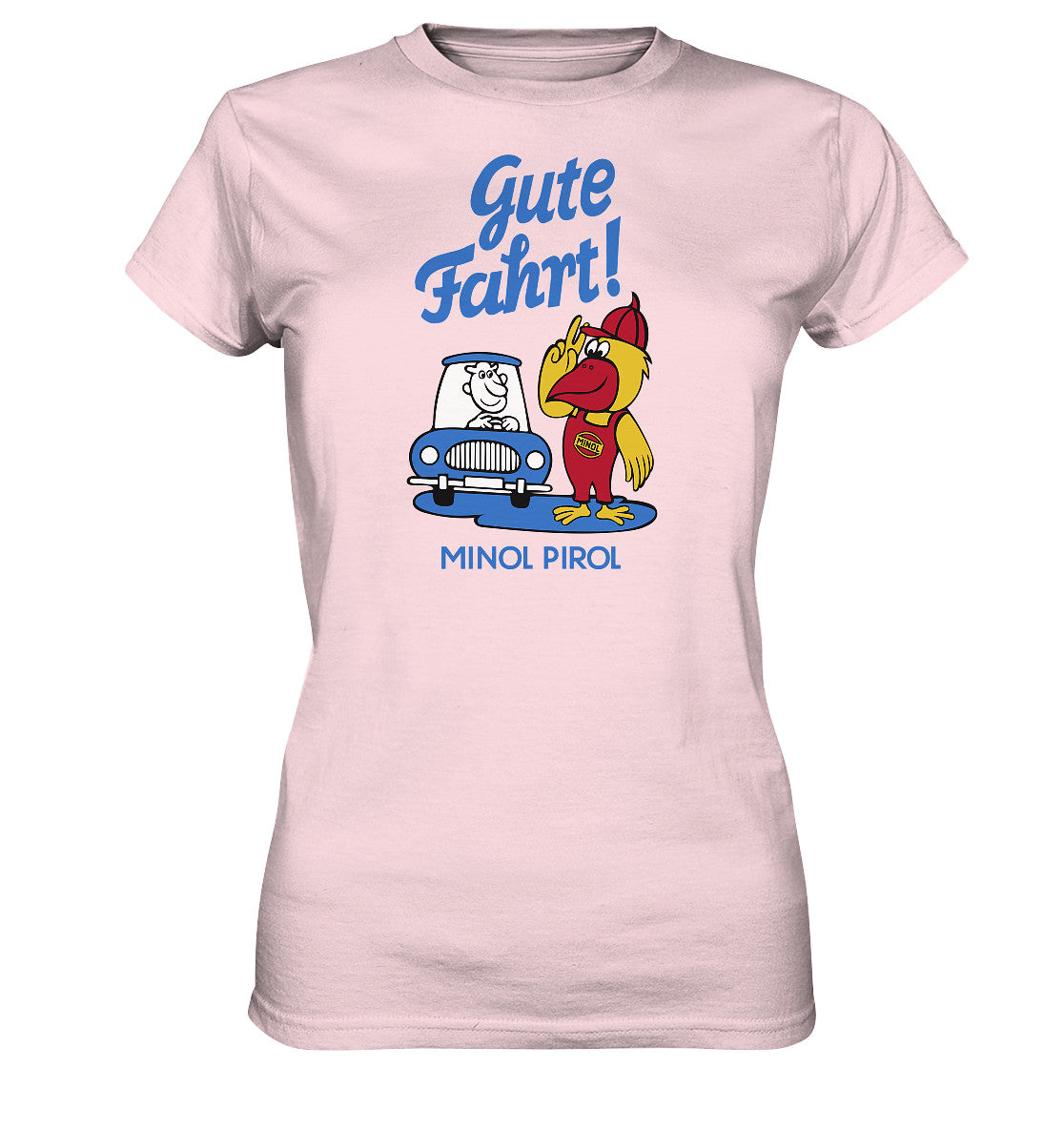 DDR Ostalgie Shirt Mädels • GUTE FAHRT! MINOL PIROL