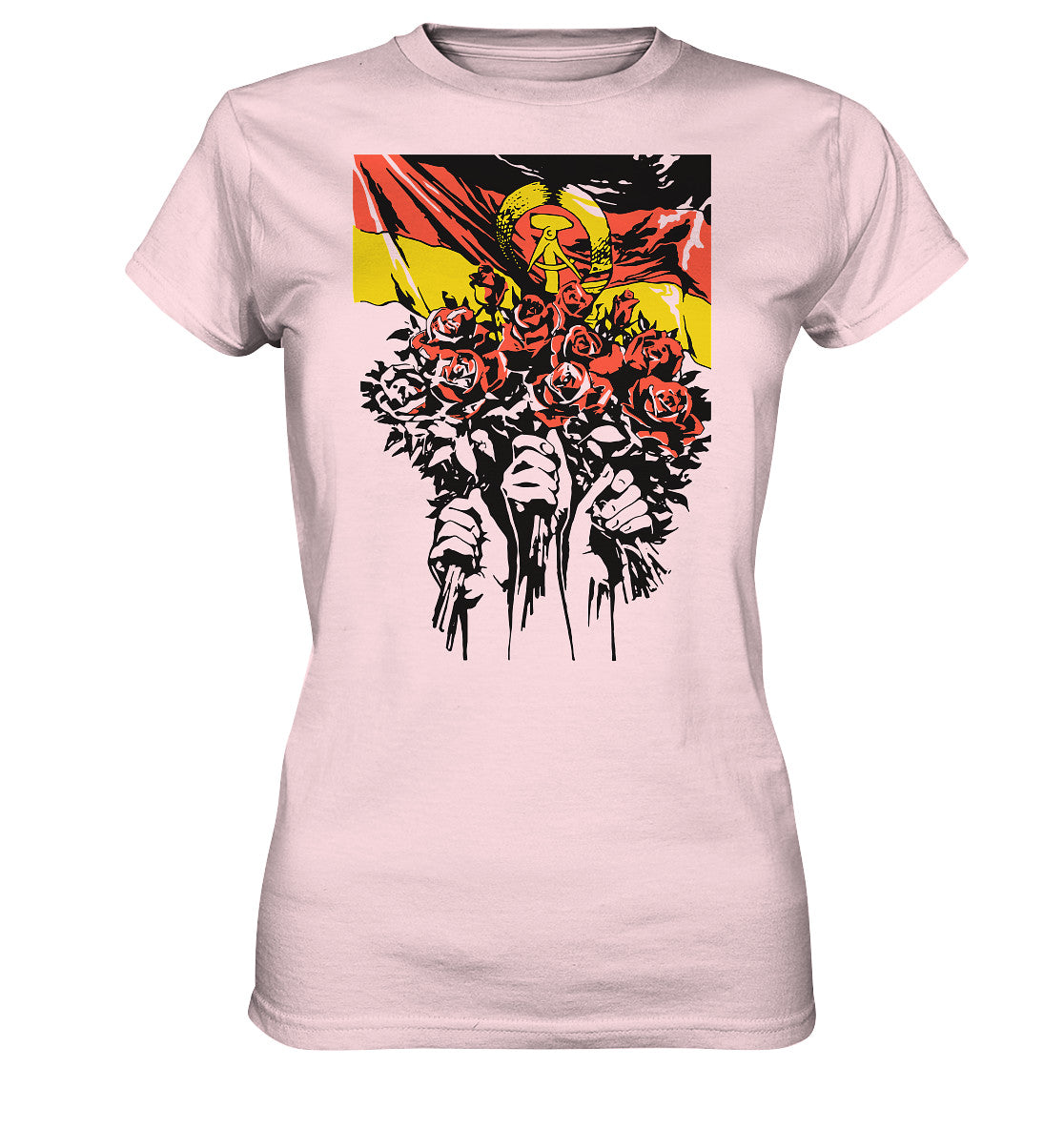 DDR Ostalgie Shirt Mädels • NATIONALES JUGENDFESTIVAL - BERLIN 1979, PLAKATMOTIV