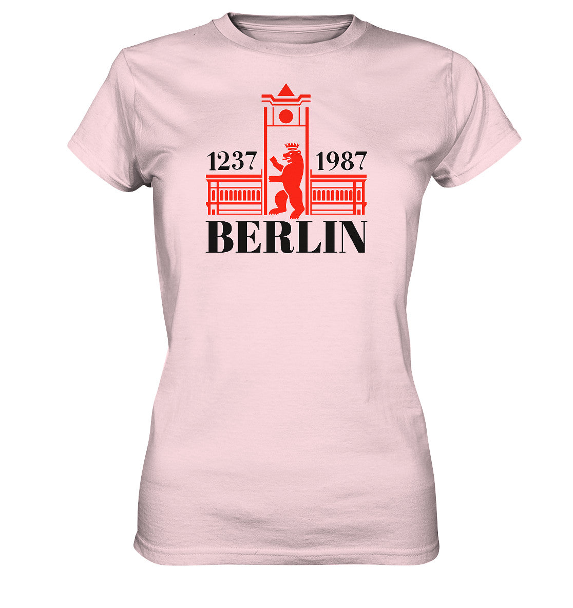 DDR Ostalgie Shirt Mädels • BERLIN 1237-1987
