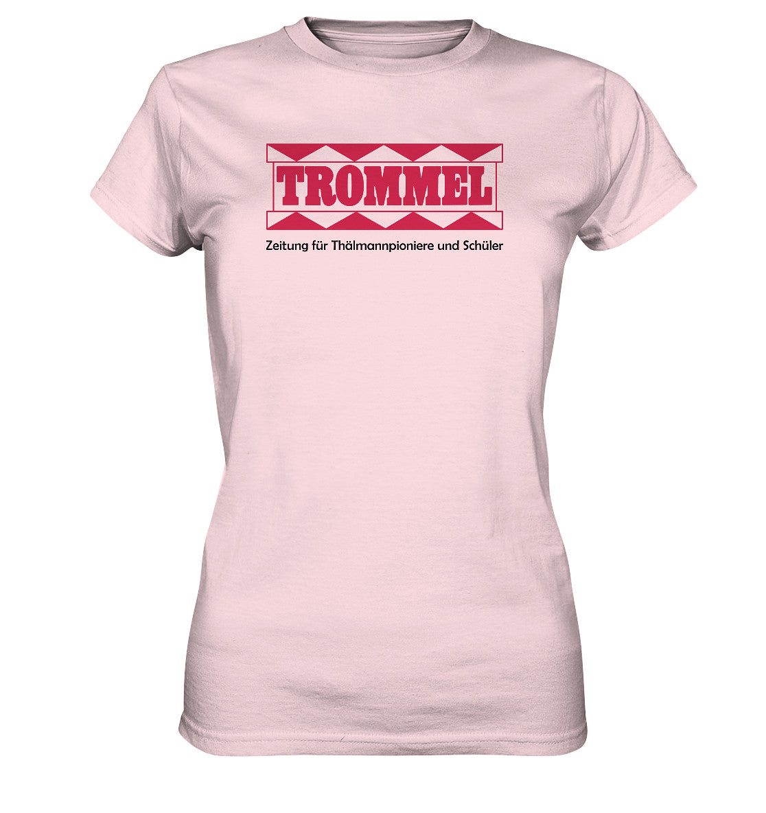 DDR Ostalgie Shirt Mädels • PIONIERZEITUNG TROMMEL