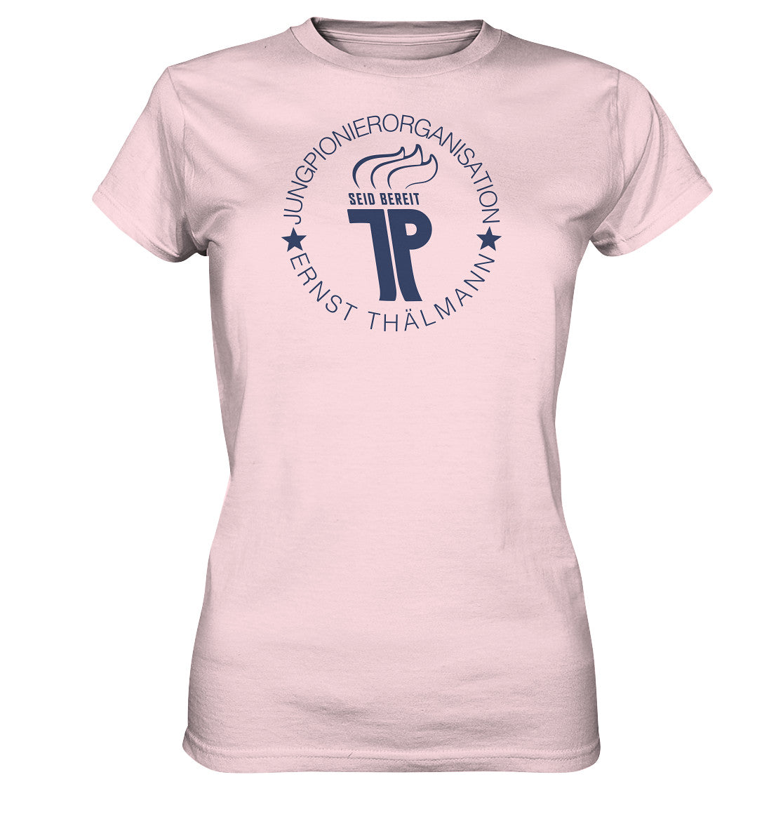 DDR Ostalgie Shirt Mädels • JUNGE PIONIERE - LOGO hell