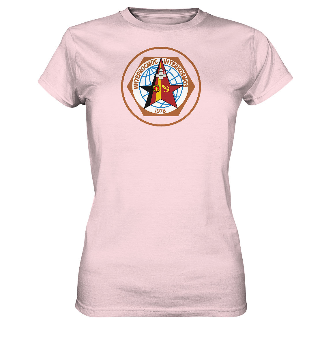 DDR Ostalgie Shirt Mädels • INTERKOSMOS 1978