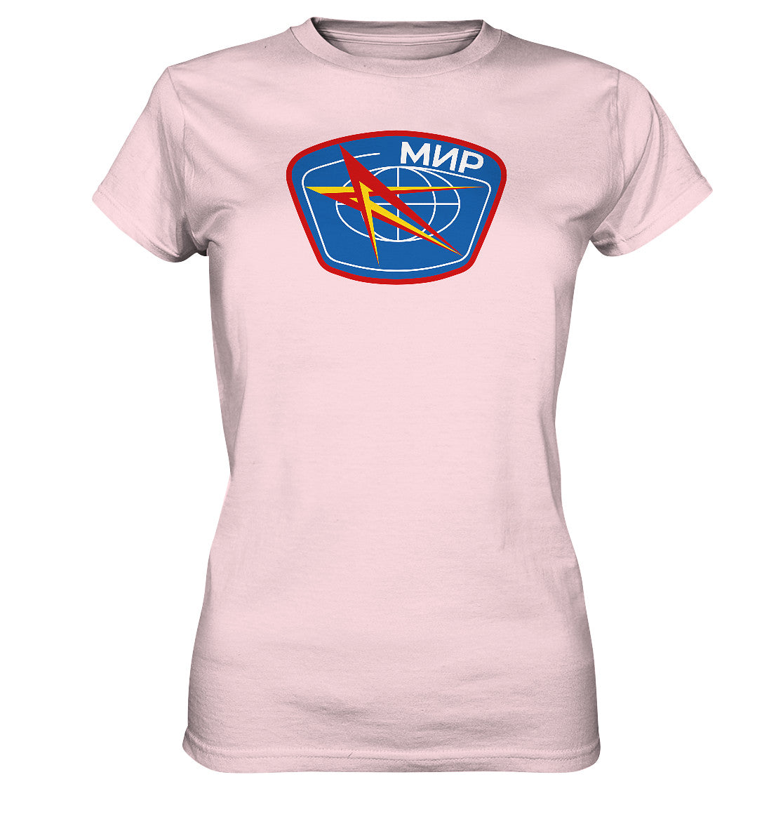 PREMIUM SHIRT MÄDELS • MIR - KOSMONAUTEN-BADGE
