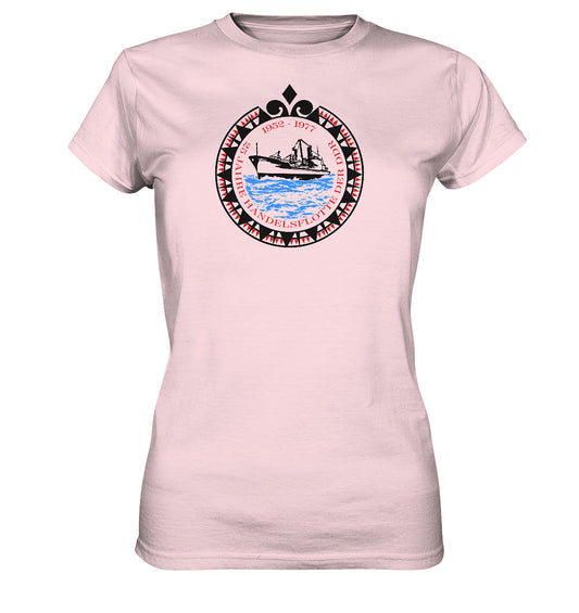DDR Ostalgie Shirt Mädels • 25 JAHRE HANDELSFLOTTE DER DDR - hell