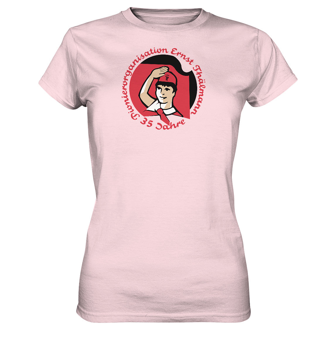 DDR Ostalgie Shirt Mädels • 35 JAHRE PIONIERORGANISATION ERNST THÄLMANN