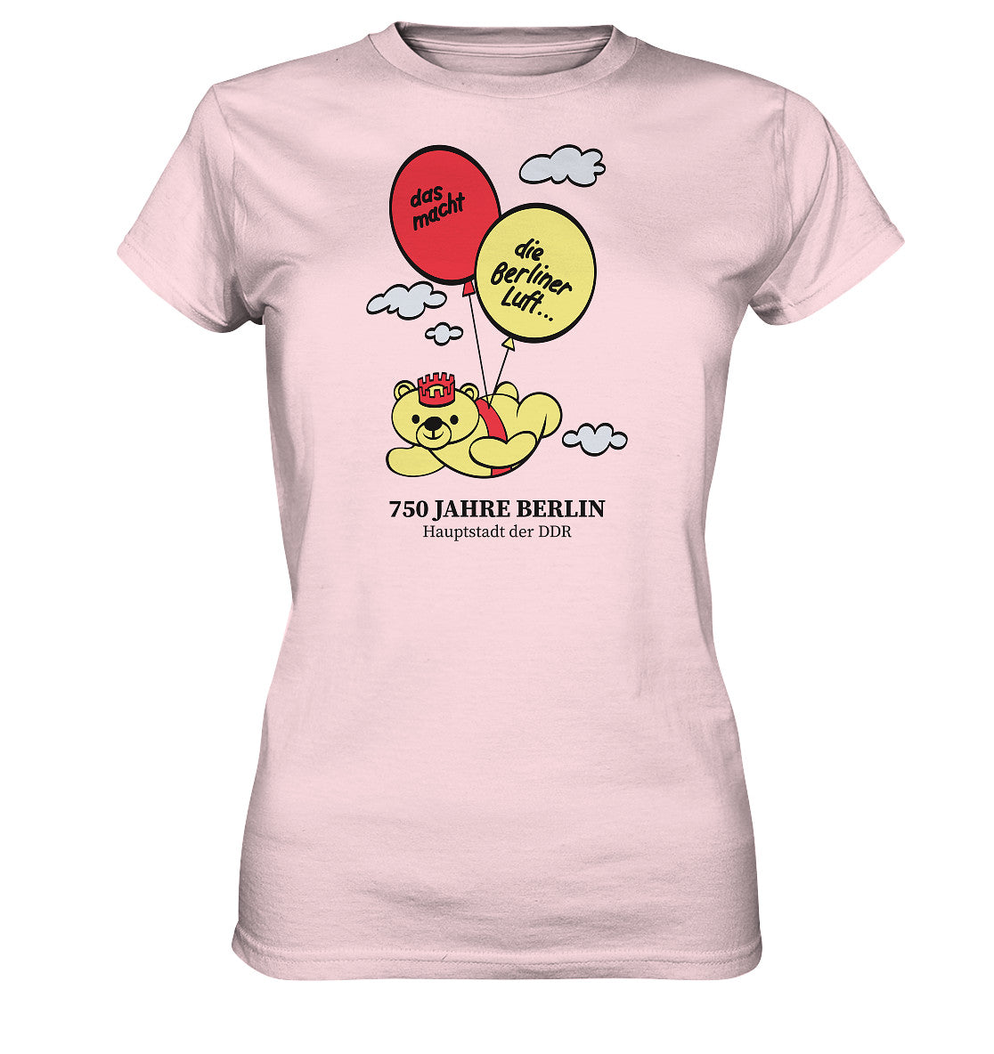 DDR Ostalgie Shirt Mädels • 750 JAHRE BERLIN