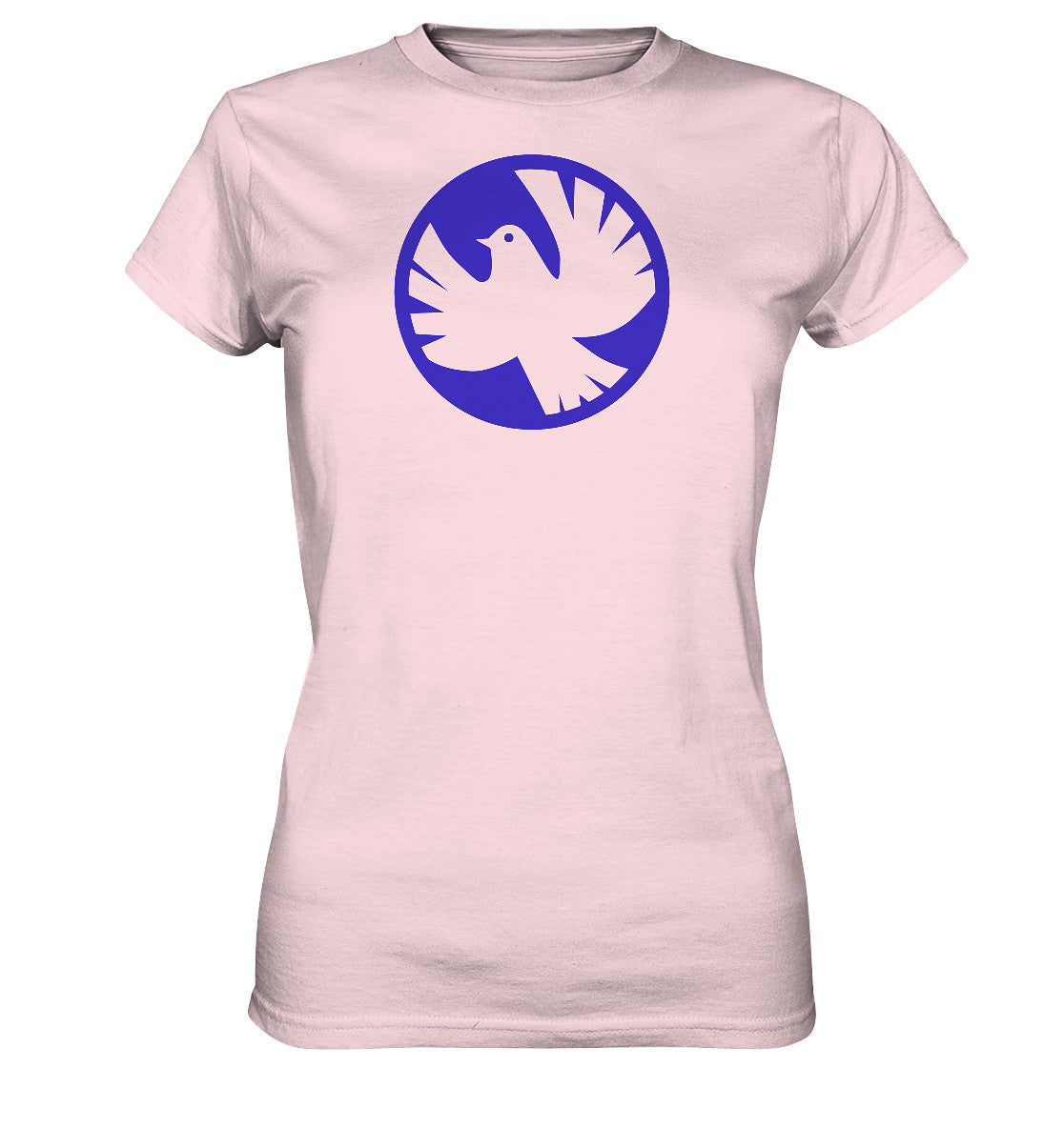 DDR Ostalgie Shirt Mädels • ROCK FÜR DEN FRIEDEN - TAUBE - hell