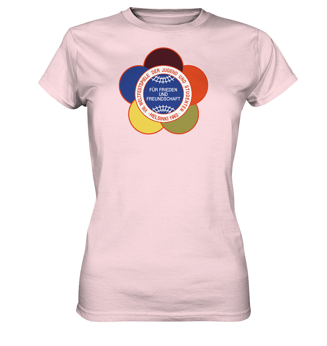 DDR Ostalgie Shirt Mädels • WELTFESTSPIELE DER JUGEND - HELSINKI 1962
