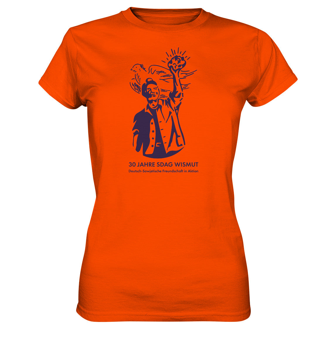 DDR Ostalgie Shirt Mädels • 30 JAHRE SDAG WISMUT