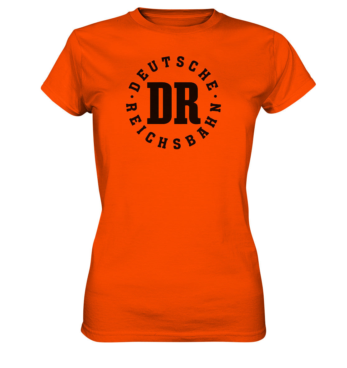 DDR Ostalgie Shirt Mädels •  DR DEUTSCHE REICHSBAHN - hell