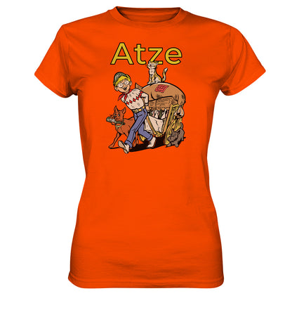 DDR Ostalgie Shirt Mädels • ATZE - TITEL ALTSTOFFE