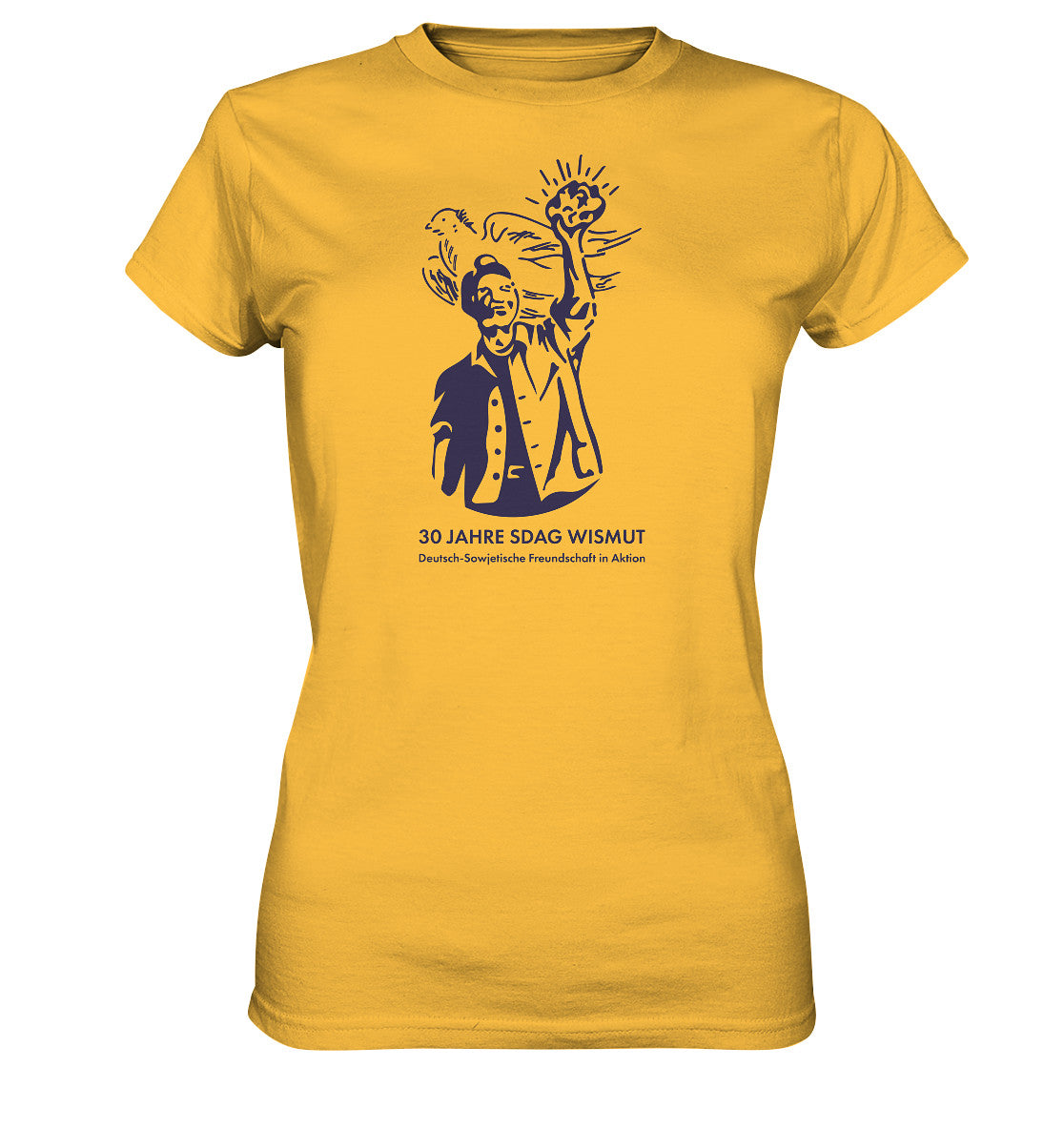 DDR Ostalgie Shirt Mädels • 30 JAHRE SDAG WISMUT