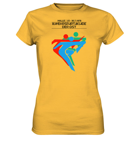 DDR Ostalgie Shirt Mädels • GST WEHRSPARTAKIADE 1978