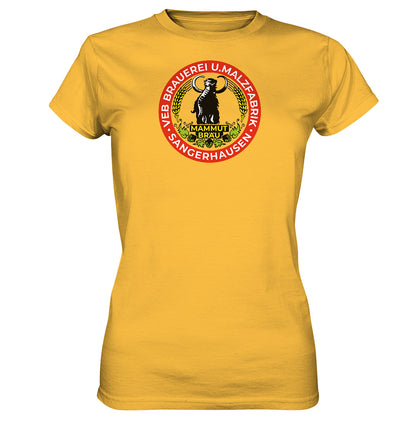 DDR Ostalgie Shirt Mädels • VEB BRAUEREI SANGERHAUSEN - MAMMUT BRÄU
