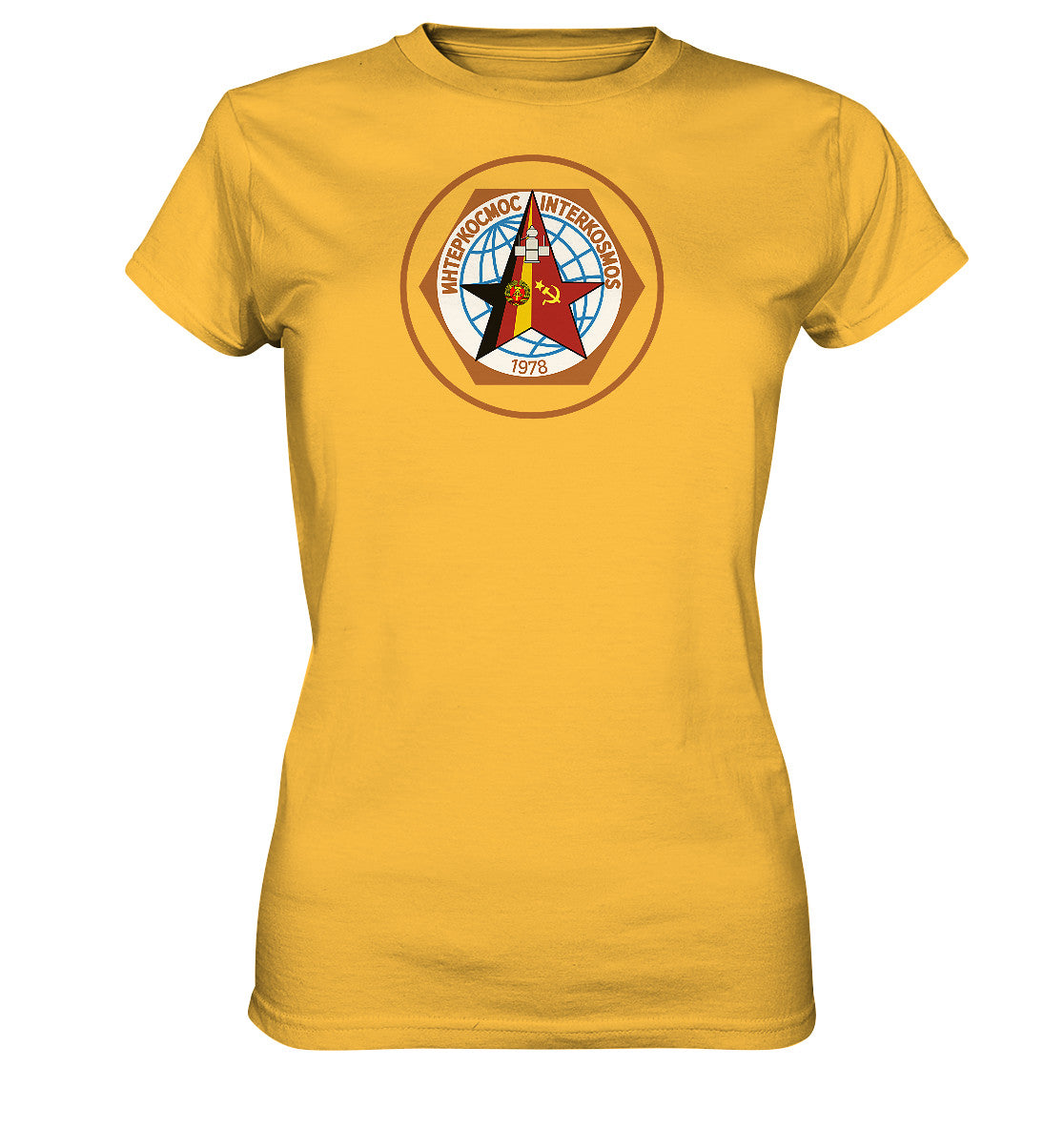 DDR Ostalgie Shirt Mädels • INTERKOSMOS 1978